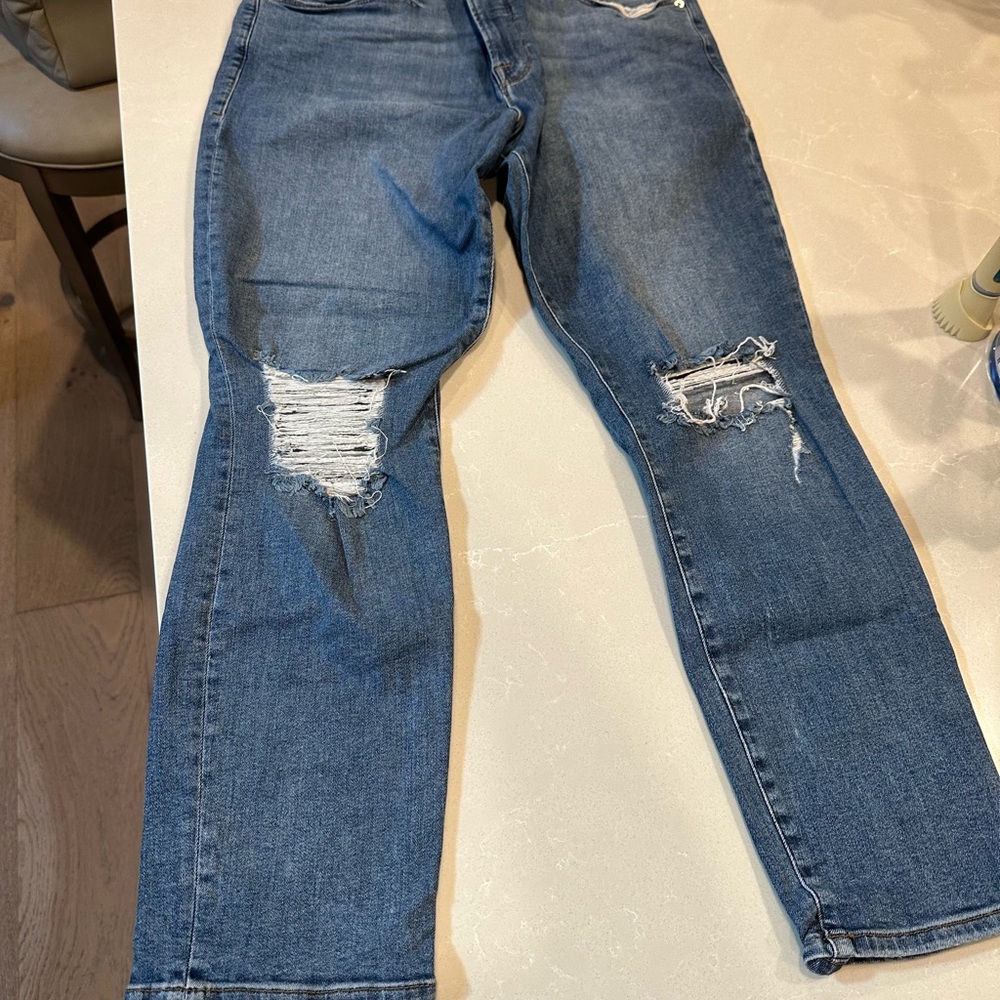 Good American Classic Blue Denim Jeans